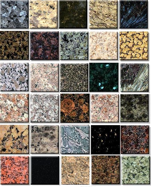 Granite Countertop Choices.
